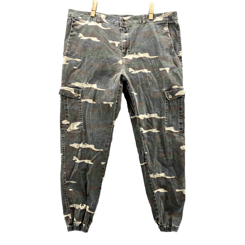 Empyre Cargo Jogger Pant Men 38x28* Camo Baggy Military Utility Streetwear Skate